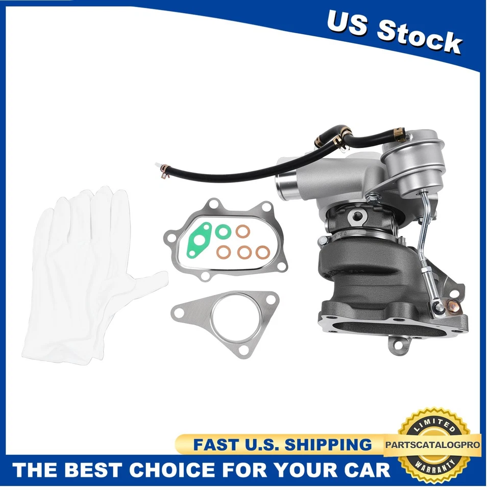 Turbo Turbocharger w/Actuator & Gasket For Subaru Baja Impreza H4 2.5L 2004-2007 Foto 1 de 4
