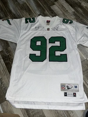 reggie white philadelphia eagles jersey M signed - Image 1 of 4