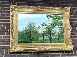Mirror Vintage Louis XVI Gold Gilded French Wall Decor Wood Ornate Frame - Picture 1 of 20