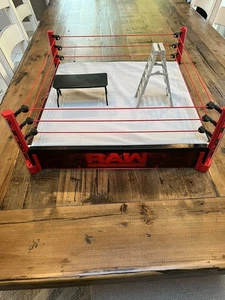 Anillo de lucha libre iluminado WWE Mattel Elite RAW WWF *ver descripción - Imagen 1 de 5
