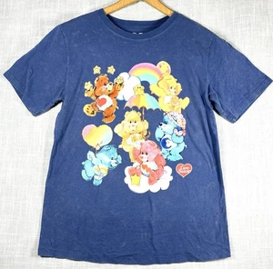 NWOT Care Bears Tee Shirt Size Small Graphic T Acid Wash - Picture 1 of 6