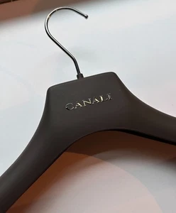 New Plastic Canali Suit Hanger Only With Wide Shoulders With Pant Bar - Picture 1 of 8