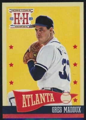 2013 Panini Hometown Heroes Greg Maddux Atlanta Braves #134 - Image 1 of 2
