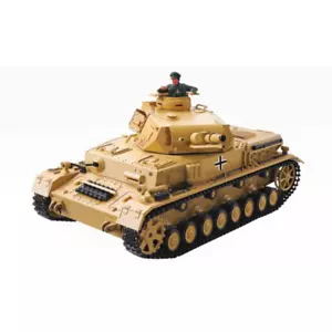Char Panzer IV Ausf F1 échelle 1/16 RC avec fumigène NEUF - Photo 1/11