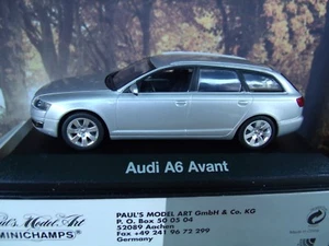 1/43 Minichamps Audi A6 Avant 2004 - Imagen 1 de 3