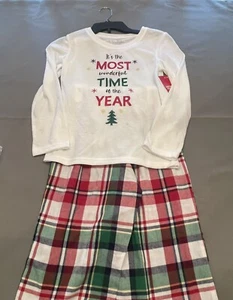 GIRL’S JAMMIES FOR YOUR FAMILIES 2-PIECE PAJAMA SET SIZE 8 HOLIDAYS!! - Picture 1 of 5