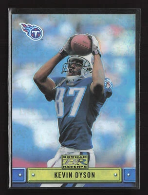 2000 Bowman Reserve #75 Kevin Dyson Tennessee Titans - Image 1 of 2