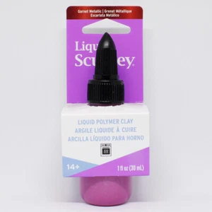 Liquido Sculpey Granato Metallizzato, 1 fl oz (29 ml) - NUOVO! - Foto 1 di 1
