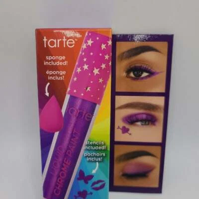TARTE LIQUID CHROME PAINT METALLIC PIGMENT PRIDE.NIB 0.22 OZ - Image 1 of 3