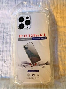 Totguard iPhone 12 / 12 Pro 6.1 Clear Handy Schutzhülle Stoßfest Case - Bild 1 von 2