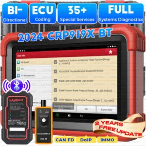 LAUNCH X431 CRP919X BT Auto Car Diagnostic Scanner All System CANFD Key Coding - Bild 1 von 19