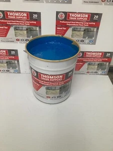 MITTELBLAUER BODENLACK GARAGE-WERKSLAGER 20 LITER STRAPAZIERFÄHIGER LACK - Bild 1 von 2