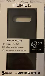 Samsung Galaxy S1O Plus Incipio Phone Case, Dual Pro Classic, New - Picture 1 of 2