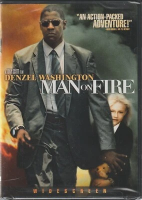 Man On Fire - Denzel Washington - Widescreen - New Sealed in Plastic - Image 1 of 2
