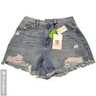 Nwt Sincerely Jules (Size 3/26) Super High Rise Distressed Mom Jean Shorts