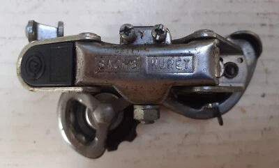 Rennrad Schaltwerk gemarkt SACHS-HURET, Stahl, weiß - Bild 1 von 4