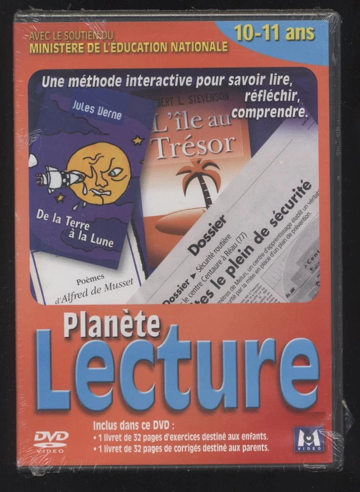 Nuevo DVD Planeta Lectura 10-11 Años Método para Savoir Leer Reflect Figura - Imagen 1 de 2