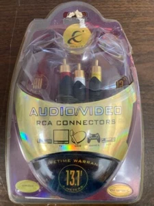 Ethereal 13.1 Meters Audio/Video RCA Connectors EM-AV4 - Picture 1 of 3