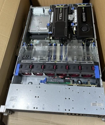 HP DL380 Gen9 Server 2x Intel E5-2650 v4 64GB RAM NVIDIA QUADRO K5000 TESLA K40 - Image 1 of 4