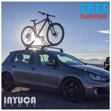Car Roof Rack for Bikes Mount Upright Bicycle Carrier Carries One Bike Capacity