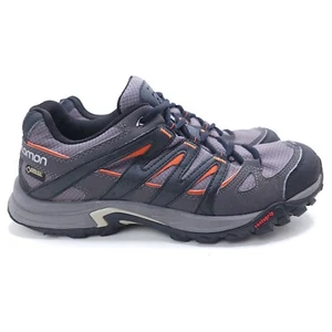 Salomon Mens Gray Laces Comfort  Active Ankle Hiking Shoes Size 8 327305 - Picture 1 of 11