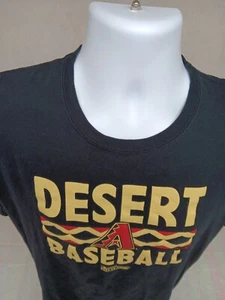 Mens 2XL Black  Arizona Diamond Backs Desert Baseball Fall Front Graphic Tee - Picture 1 of 11