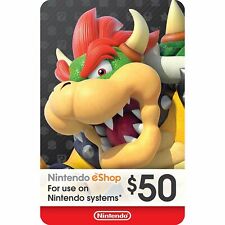 Nintendo US eShop USD 50 Card