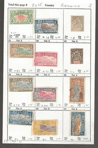 REUNION Classics...SC #42/86...M & U...1907/30...12 Diff...SCV $24.35 - Picture 1 of 1