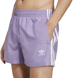 ADIDAS ORIGINALS 3 STRIPES SWIM SHORTS LILAC UK M,2XL LAST TWO NEW RRP £40 - Picture 1 of 5