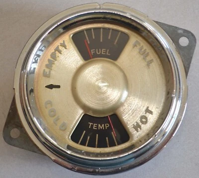 Датчик температуры топлива и температуры на приборной панели Nash Ambassador 1942-1948 годов выпуска, 1946 1947 600 - Изображение 1 из 4