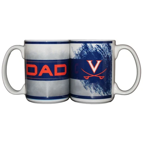 Virginia Cavaliers 15oz Ceramic Mug - Dad Cover