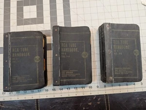 Vintage 1952 Lot of 3 RCA Electron Tube Handbooks HB-3 Series Vols 1-2, 3-4, 7-8 - Bild 1 von 10
