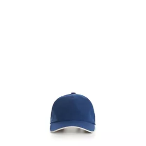LORO PIANA 450$ Baseball Cap - Atlas Blue Microfiber Storm System, Embroidery - Picture 1 of 7