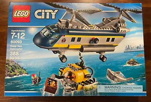 LEGO CITY 60093 DEEP SEA HELICOPTOR FACTORY SEALED GREAT CONDITION RARITY L@@K - Picture 1 of 2