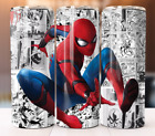 Spiderman Superhero Design Custom Cup Mug Tumbler 20oz  Stainless Steel