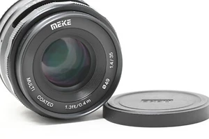 MEiKE 35mm f/1.4 Prime Manual Focus Lens for Canon EF-M (#B14) - Picture 1 of 4