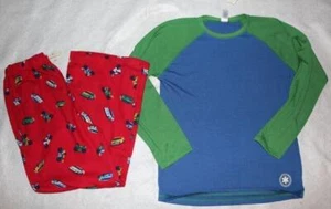 Gap Kids Boy's Cars Pajama Sleep Pants NWT Shirt Top Sz 14 Yrs - Picture 1 of 1