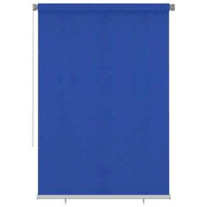Outdoor Roller Blind 160x230 cm Blue HDPE SLS - Picture 1 of 6