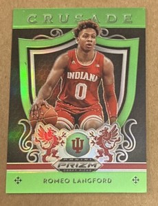 D1556 2019-20 Prizm /125 Draft Picks Crusade Neon Green RC Romeo Langford  #99