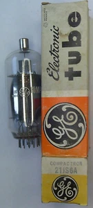 21JS6A NOS vacuum tube GE 28 watt beam-power - Picture 1 of 1