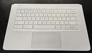 FULLY TESTED HP 14-DB Chromebook palmrest keyboard assembly L46585-001 WHITE - Picture 1 of 7