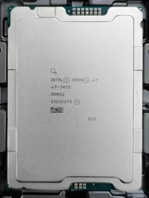 Intel Xeon W7-3455 QS 24C 48T 2.5GHz Socket 4677 DDR5 270W - Image 1 of 2