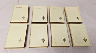 Kent's Miniature Library Of The Poets ~ Set of 8 Books Milton, Scott, Longfellow - Image 1 of 4