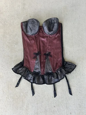 Corsé Y2K Fredrick’s Of Hollywood Nuevo con Etiquetas Talla Mediana Whimsygoth Witchy Foto 1 de 4