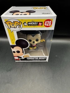 Funko Pop! Vinyl Disney Conductor Mickey Mouse #428 90 Years Box Mint - Picture 1 of 6