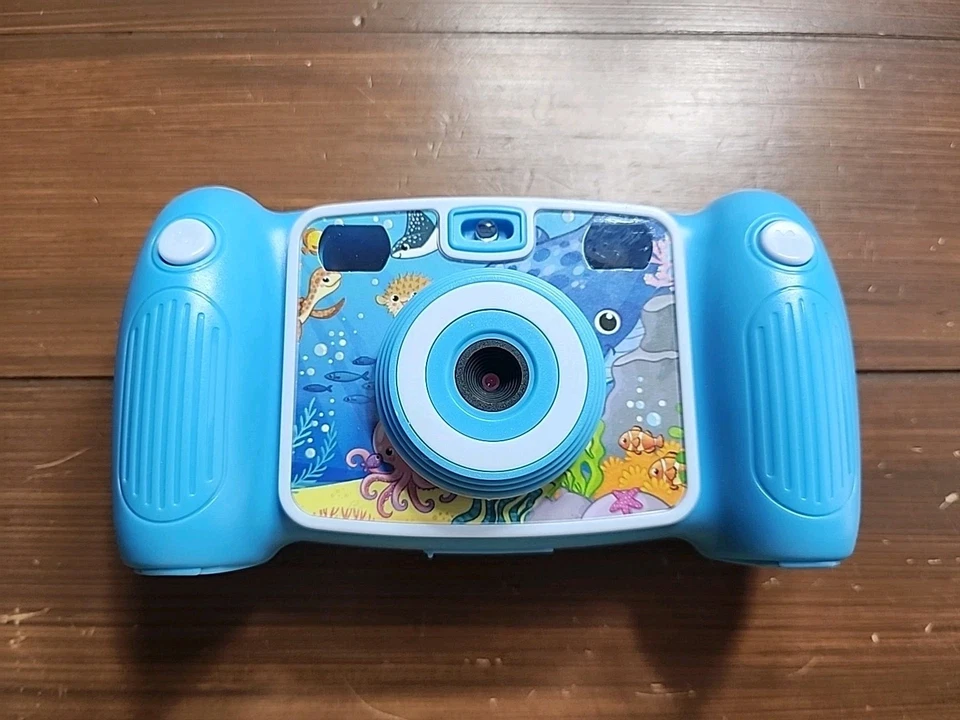 Victure KC400 Kids Action Multi-Media Camera Blue Preowned Working - Image 1 of 4