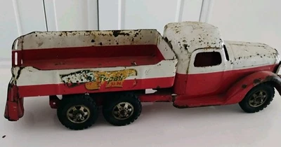 VINTAGE Buddy L Repair-It Unit Red White TRUCK Pressed Steel 1940s-50s - Image 1 of 4