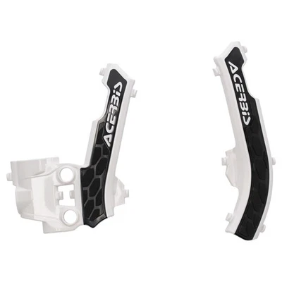 Acerbis X-Grip Frame Guards White/Black For Husqvarna FE 350 S Heritage 2025 - Изображение 1 из 2