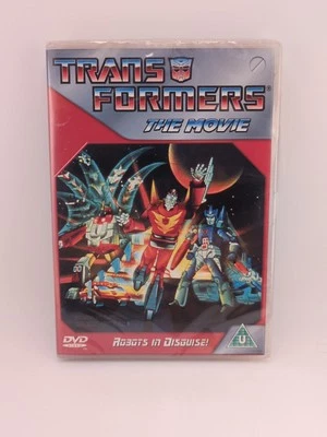 Transformers The Movie Cartoon Robots In Disguise NEW SEALED DVD Region 2  - Image 1 of 4