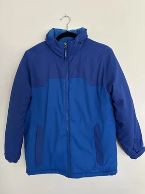 Chaqueta de exterior LL Bean para niños con aislamiento aislante acolchado talla L (14-16) azul con capucha Foto 1 de 4
